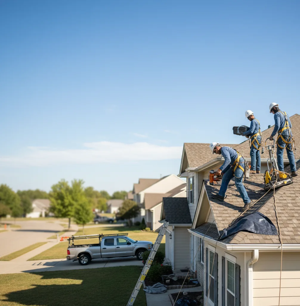 Roof Repair in Montgomery City